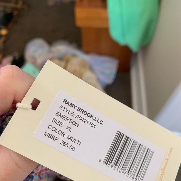 Ramy Brook Emerson Mulitcolor Knit Sweater - Picture 4 of 5